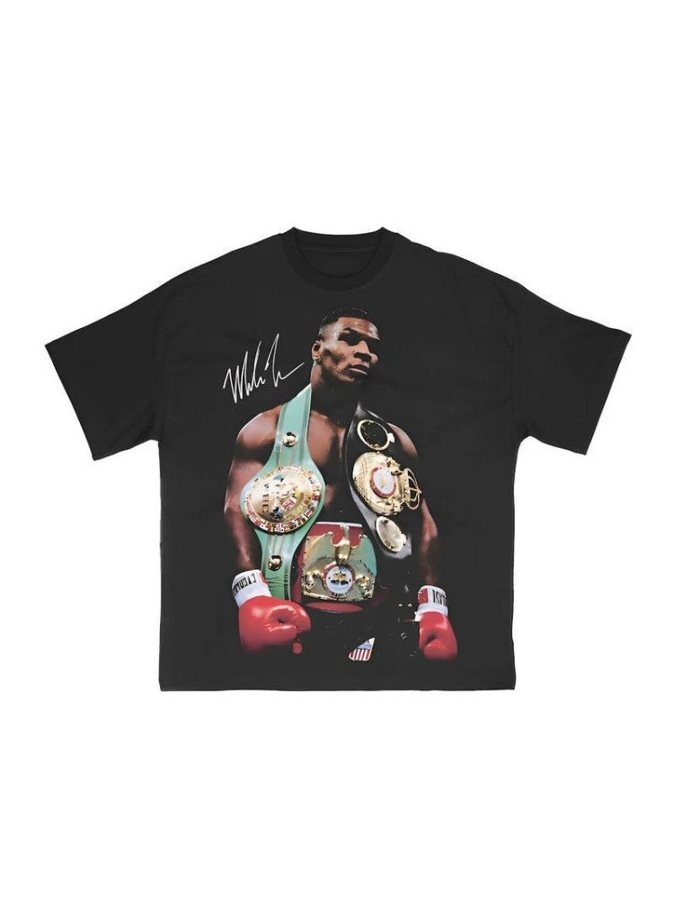 Boxing Graphic Vintage Hip Hop T-shirt