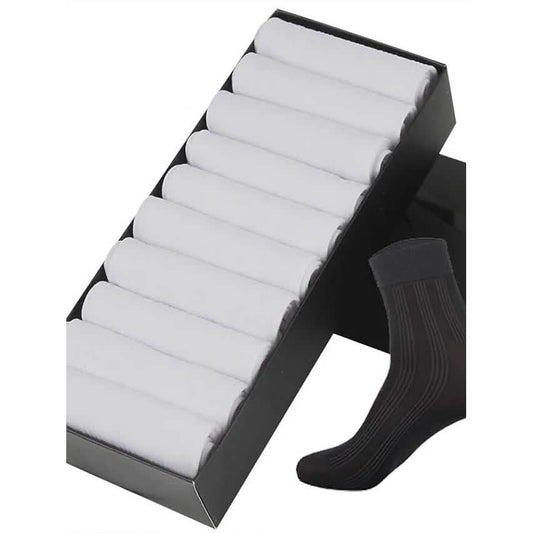 10-Pairs: Socks Solid Colored Warm Spring & Summer