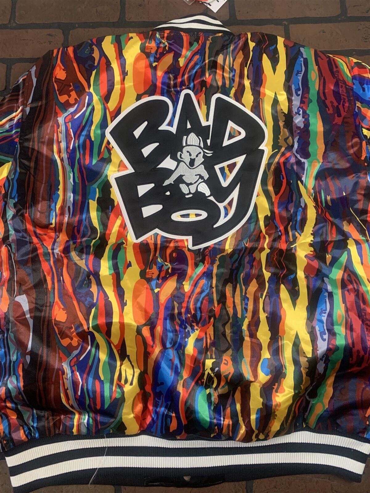 BAD BOY BIGGIE SMALLS Headgear Classics Streetwear Jacket~Never Worn~ M L XL 2XL