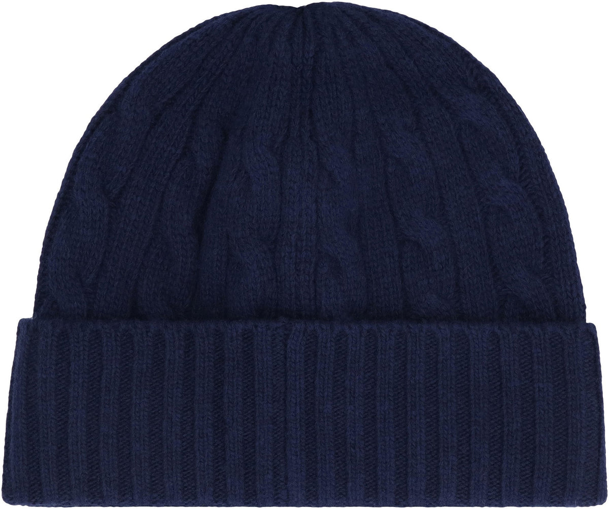 POLO RALPH LAUREN Wool-Blend Cable-Knit Beanie