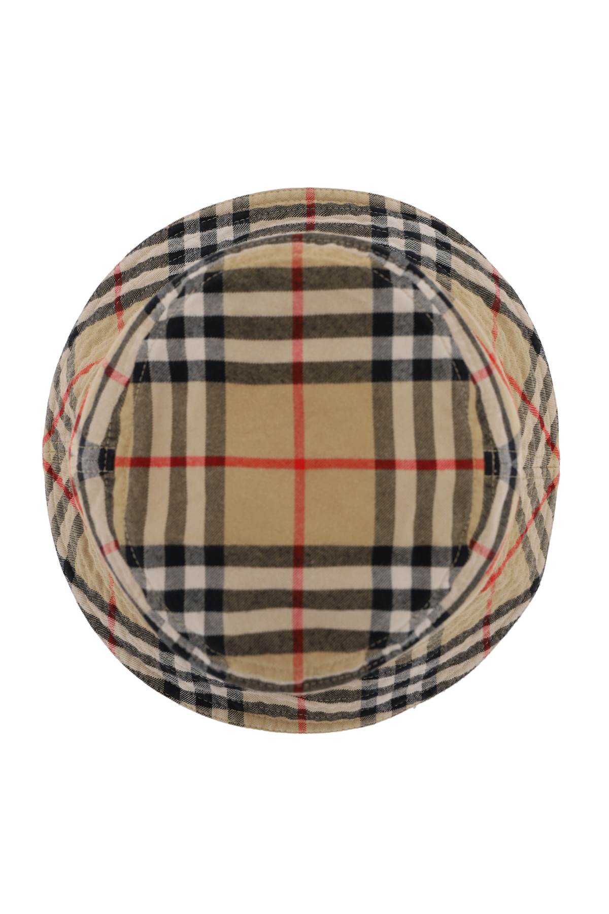 BURBERRY Embroidered Cotton Bucket Hat for Men