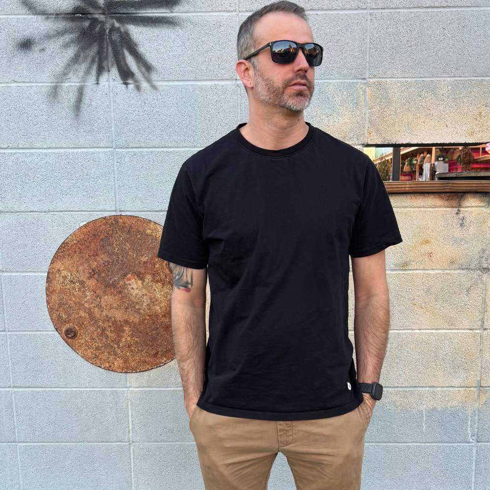 Men's Organic Crew Neck - Black
