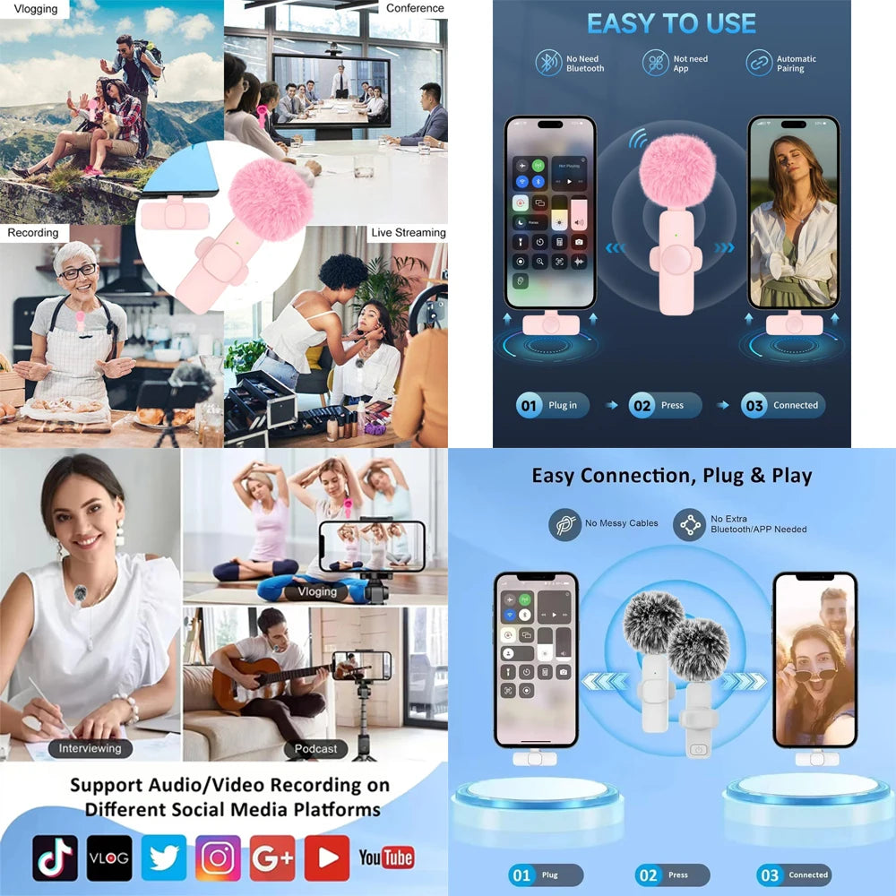 Wireless Lavalier Microphone