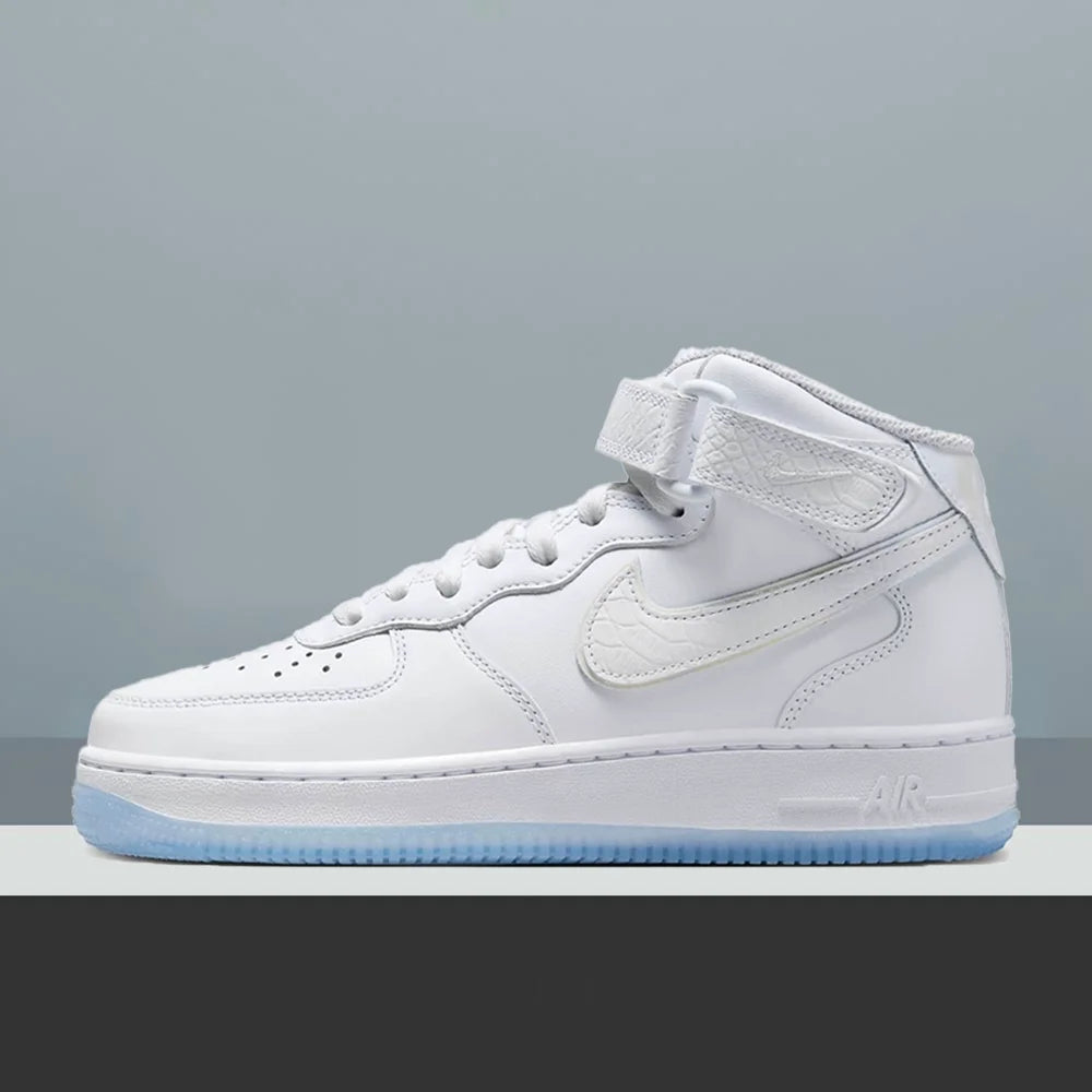 Nike Air Force 1 Stylish and versatile unisex mid-top Skate Shoes Slip-resistant and durable casual shoes FN4274-100