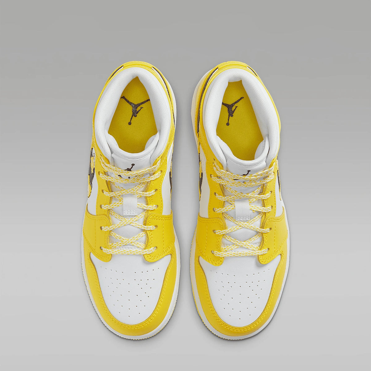 Nike Authentic AIR JORDAN 1 MID SE (GS) Women's Casual Kids' Sneakers AV5174-700