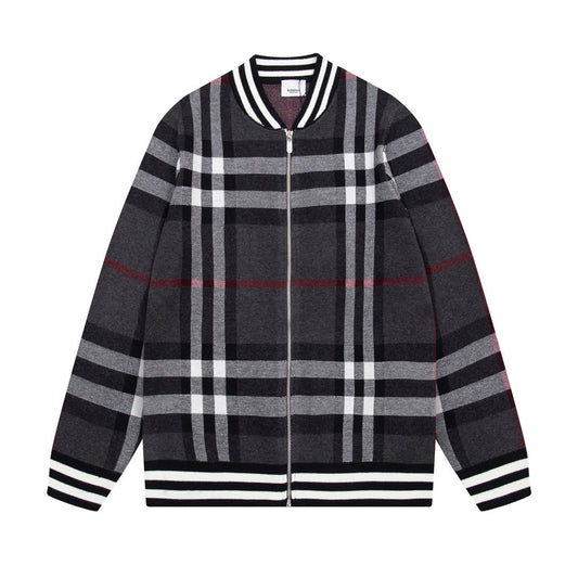 Burberry Vintage Check Bomber Varsity Jacket