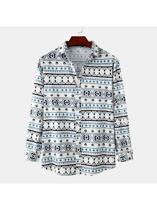 Striped Geometric Doodles Classic Look