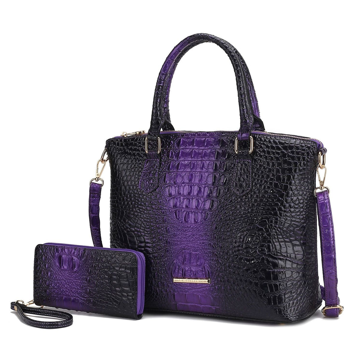MKF Collection Liora Croc-Embossed Tote Bag by Mia K
