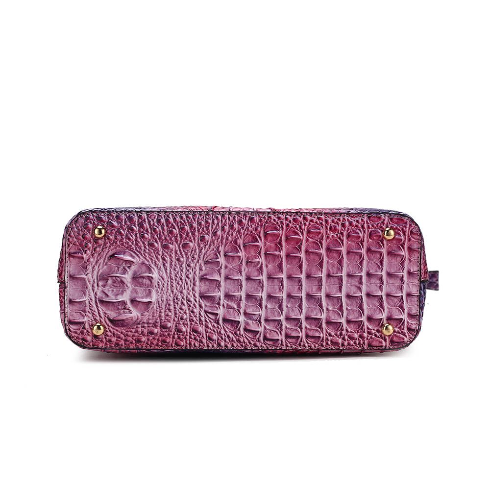 MKF Collection Frankie Gradient Rainbow Faux Crocodile-Embossed Tote Bag Two Pcs by Mia K.