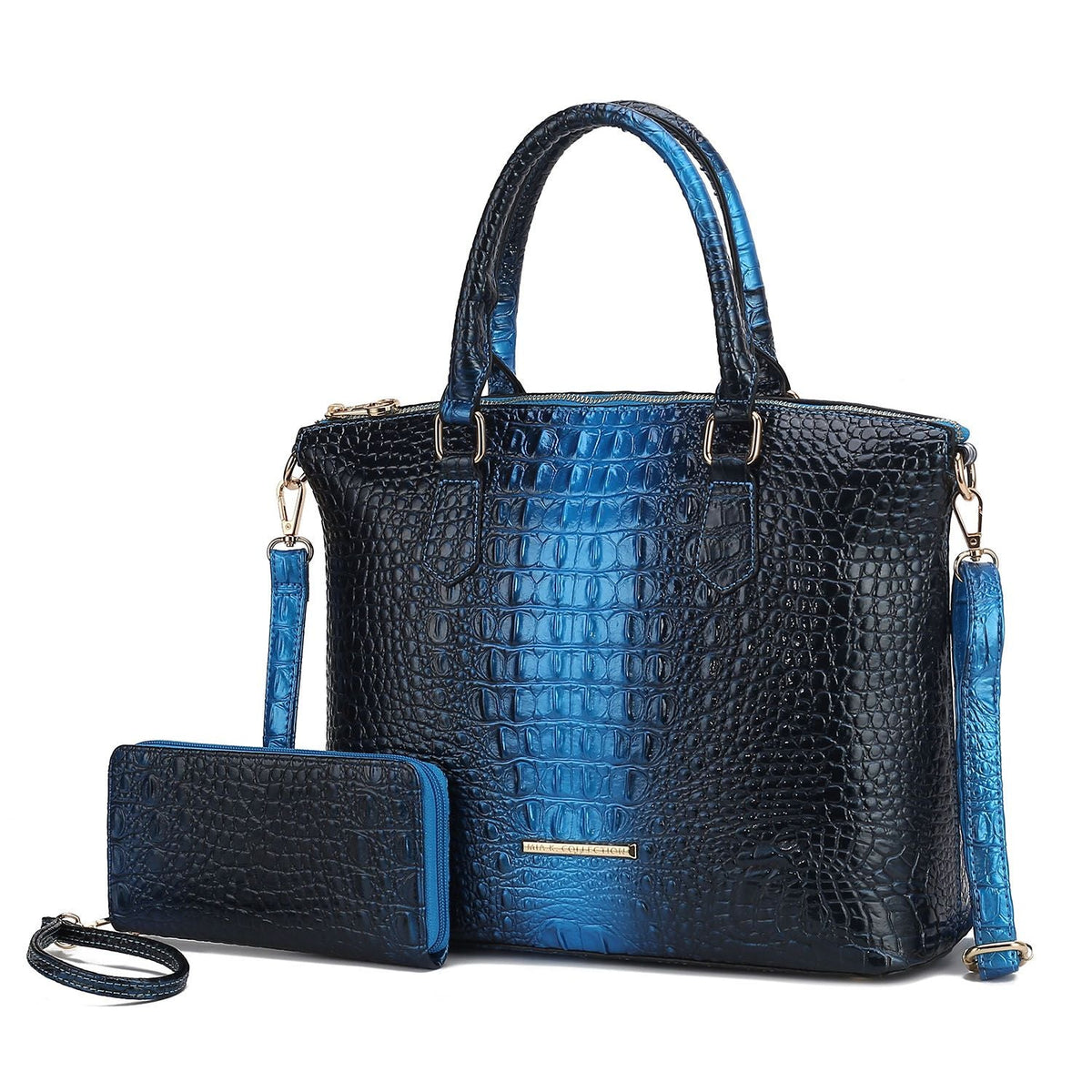 MKF Collection Liora Croc-Embossed Tote Bag by Mia K