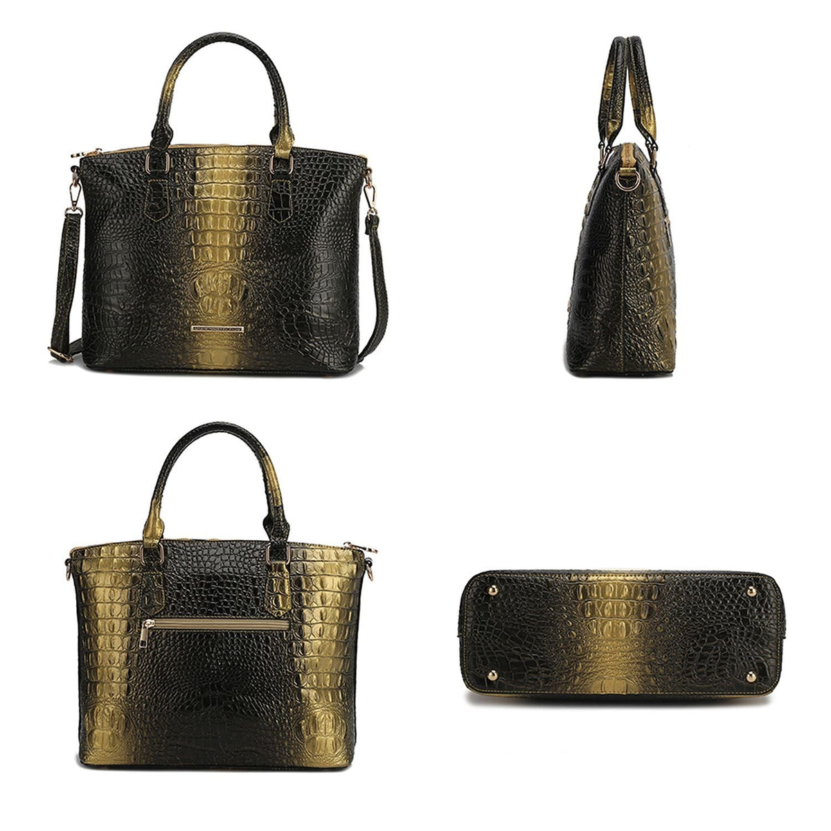 MKF Collection Liora Croc-Embossed Tote Bag by Mia K